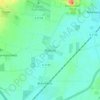 Mapa topográfico Plößnitz, altitud, relieve