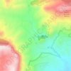 Mapa topográfico El Rincón Bello, altitud, relieve