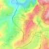Mapa topográfico El Manchar, altitud, relieve