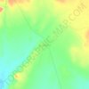 Mapa topográfico Moudjebara, altitud, relieve