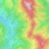 Mapa topográfico Trafficanti, altitud, relieve
