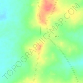 Mapa topográfico Homun, altitud, relieve