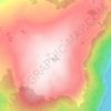 Mapa topográfico Nesoy, altitud, relieve