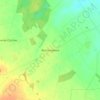 Mapa topográfico Broniszewice, altitud, relieve