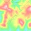 Mapa topográfico Köroğlu Yaylası, altitud, relieve