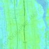 Mapa topográfico Thuravoor, altitud, relieve