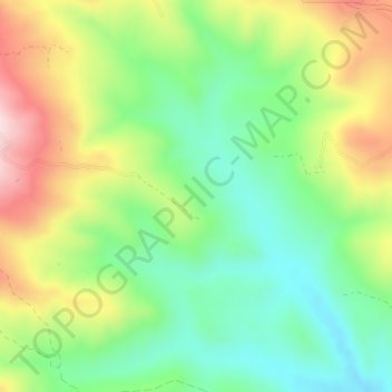 Mapa topográfico Tempa Parese, altitud, relieve