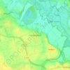 Mapa topográfico Harkenbleck, altitud, relieve
