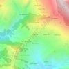 Mapa topográfico Thade Tol, altitud, relieve