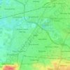 Mapa topográfico Sale, altitud, relieve