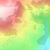 Mapa topográfico Beinen, altitud, relieve