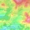 Mapa topográfico Höh, altitud, relieve