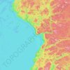 Mapa topográfico Agawa Islands, altitud, relieve