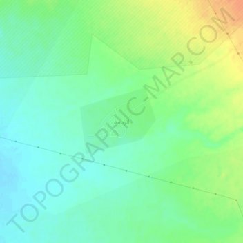 Mapa topográfico الردحة, altitud, relieve