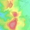 Mapa topográfico Le Haut du Sec, altitud, relieve