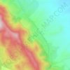 Mapa topográfico Zrgwezala, altitud, relieve