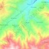 Mapa topográfico Parroquia El Llano, altitud, relieve