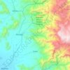 Mapa topográfico Salas, altitud, relieve