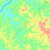 Mapa topográfico São Nicolau, altitud, relieve