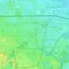 Mapa topográfico 80807, altitud, relieve