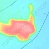 Mapa topográfico Diwanganj, altitud, relieve