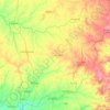 Mapa topográfico Florida, altitud, relieve