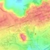 Mapa topográfico Los Samanes (UD-266), altitud, relieve
