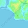 Mapa topográfico Balneario Solís, altitud, relieve