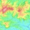 Mapa topográfico Vloesberg, altitud, relieve