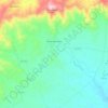 Mapa topográfico Uleila del Campo, altitud, relieve