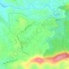 Mapa topográfico Peechi, altitud, relieve