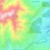 Mapa topográfico El Cural, altitud, relieve