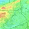 Mapa topográfico Bab Ezzouar ⴱⴰⴱ ⵣⵡⴰⵔ باب الزوار, altitud, relieve