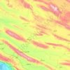 Mapa topográfico دهستان محمله, altitud, relieve