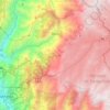 Mapa topográfico Tona, altitud, relieve