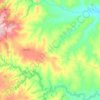 Mapa topográfico Itaum, altitud, relieve