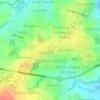 Mapa topográfico Fênix, altitud, relieve