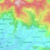 Mapa topográfico गोकर्णेश्वर नगरपालिका, altitud, relieve