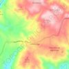 Mapa topográfico Lamalonga, altitud, relieve