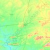 Mapa topográfico Salgueiro, altitud, relieve