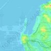 Mapa topográfico Fort, altitud, relieve