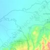 Mapa topográfico Parroquia Presidente Páez, altitud, relieve