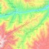 Mapa topográfico Umari, altitud, relieve