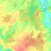 Mapa topográfico Plou, altitud, relieve