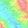 Mapa topográfico Ararat, altitud, relieve