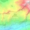 Mapa topográfico Réserve naturelle de la Bailletaz, altitud, relieve