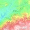 Mapa topográfico Aït Ishaq, altitud, relieve