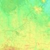 Mapa topográfico Warmsen, altitud, relieve