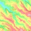 Mapa topográfico els Torms, altitud, relieve