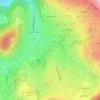 Mapa topográfico 38320, altitud, relieve